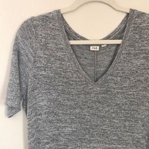 Heather grey shirt dress